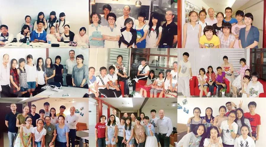 AAA 2009至2016年多届学生与课堂现场