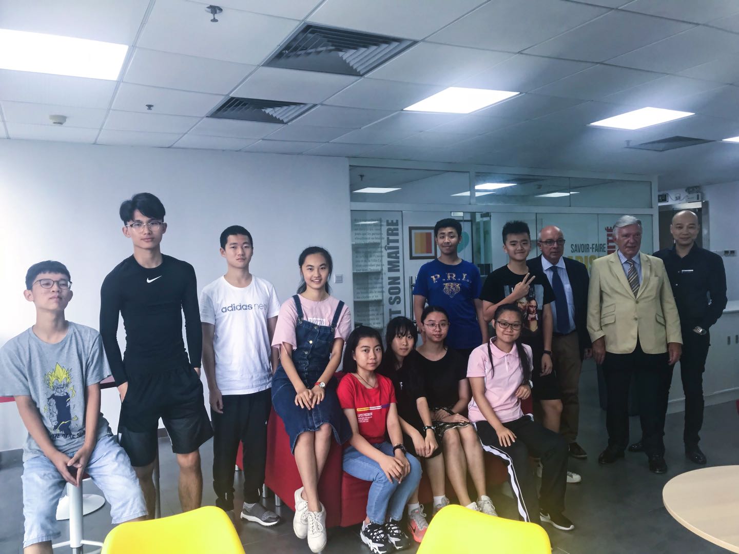 2018年学生在AAA课堂